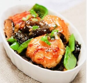 Braised Scallops