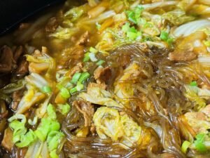 Braised Cabbage with Vermicelli