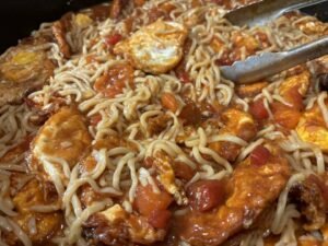Tomato and Fried Egg Braised Noodles